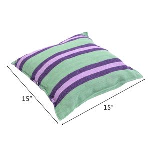 Sedia a Sdraio da Spiaggia in Tela di Cotone Verde con Corda per Appendere, Cuscini e Spedizione Gratuita - Product Image 5