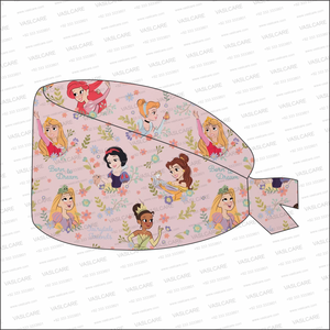 Gorro de Enfermera Estampado con Lazos Traseros, Gorro Quirúrgico con Dibujos Animados, Gorro Médico para Enfermeras y Trabajadores de la Salud de Vaslcare - Product Image 5