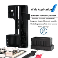 Filamen Printer 3D PETG Anti-Statik KEJIA untuk Cetakan Aman ESD dengan Ketegangan Rendah, Filamen 1.75mm untuk Industri Elektronik