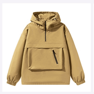 Sudadera con capucha para hombre, personalizada, de algodón grueso, con cremallera completa, estilo holgado, 500 g/m², de felpa francesa, extragrande, con estampado de logotipo - Product Image 1