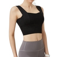2023 nuevo Sujetador deportivo de talla grande para mujer, transpirable, push-up, espalda cruzada sólida, Fitness para Yoga y correr - Product Image 2