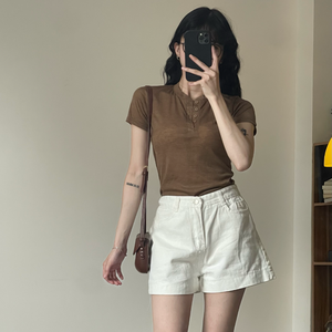 Culottes courtes pour femmes, best-seller, taille haute, respirantes, brodées, style coréen, qualité supérieure, service ODM d'usine vietnamienne - Product Image 5