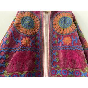 Handmade High Quality Embroidered Cotton Suzani <b>Jacket</b> Boho Festival Coat Gift for Her <b>Women</b> Autumn Customizable - Product Image 6