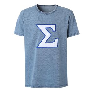 Camisa de Mezclilla Premium Phi Beta Sigma para Hombre, Ajuste Cómodo, Prenda de Alta Calidad para Fraternidad Griega, Ropa Casual - Product Image 1