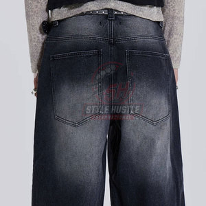 Pantalones de hombre para uso en exteriores, estilo nuevo, lavados, de la mejor calidad, color sólido, estilo baggy, a precio económico. - Product Image 6