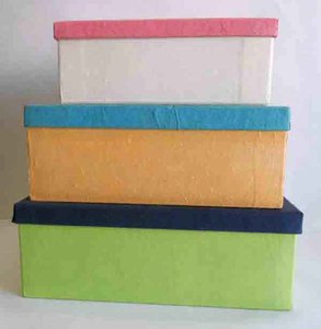 High Quality Rectangle Shaped Recycled Card Board And Plain Tone To Tone Paper <b>Boxes</b> For <b>Christmas</b> Gift Packaging - Product Image 1