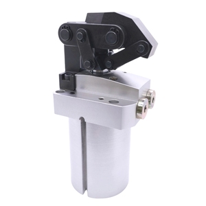 Flowtek PMLS-63 Magnetic Double Acting Aluminum Pneumatic Multi-Link <b>Clamp</b> Cylinder for Workholding Automation - Product Image 1