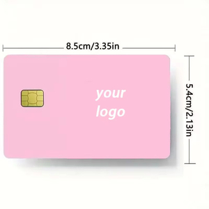 Pegatinas personalizadas de PVC duradero para tarjetas de crédito, para uso en marketing, colores sólidos, impermeables, antiarrugas, removibles - Product Image 3
