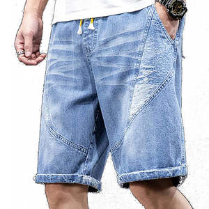 Shorts en jean 100 % coton taille mi-haute délavé moyen pour femme, coupe droite, séchage rapide, respirant, personnalisable avec logo OEM, style streetwear, idéal pour l'été - Product Image 5