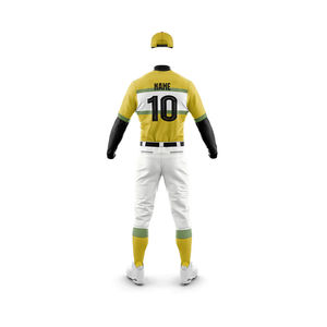 Top Seller Custom Design Men's Sportswear Baseball Jersey & <b>Pants</b> Sets Good Quality 100% polyester sublimated Bulk Quantity OEM - Product Image 2
