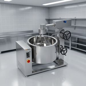 Induction Rotating Jacketed Steam Kettle Amicook 380V/440V Model stir fry cooking temperature control high performance electric - Product Image 2