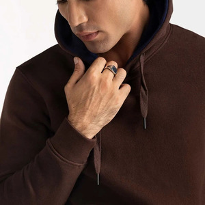 Premium Quality Hot <b>Top</b> Layered Full Sleeve Hoodie Amazing Draw <b>Strings</b> 100% Cotton Fleece Quick Dry Breathable Casual Winter - Product Image 1