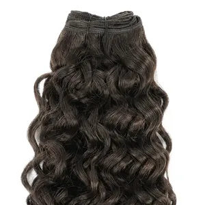 ผมแท้แบบ Remy Weft สีน้ำตาล ลอนธรรมชาติ เนื้อนุ่ม หนาเต็ม ปริมาณมาก - Product Image 5