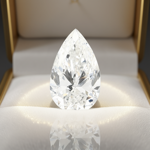 Diamant en vrac certifié IGI de 7,49 carats, taille poire, VVS2, diamant cultivé en laboratoire - Product Image 3