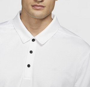 Polo en coton mélangé, coupe classique, boutonné, séchage rapide, pour le golf, avec logo personnalisé - Product Image 3