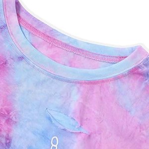 เสื้อครอปทรงหลวมสำหรับผู้หญิง เสื้อแฟชั่นโอเวอร์ไซส์ - Product Image 6