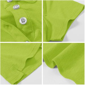 Camisa de Hombre, Color Azul Marino y Borgoña, Manga Corta, Secado Rápido, Poliéster, Logotipo Frontal, Cierre de Botones, Corte Casual, Largo Regular, 180g - Product Image 5