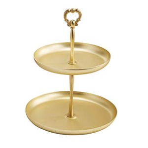 Most Selling Metal Designer Cake Stand With 4 Wheels Design New Arrival Tableware - Product Image 4