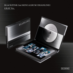 BLACKPINK - 3° MINI ALBUM [DEADLINE] Versione GRIGIA CD Ufficiale dell'Album <span class=keywords><strong>K</strong></span>-<span class=keywords><strong>pop</strong></span> Coreano - Product Image 2