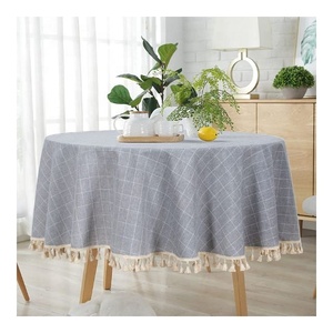 Factory Direct Rectangle 100% Organic Cotton <b>Table</b> <b>Cloth</b> Mild <b>Green</b> Floral Design Woven Opulent Softness Customized Pattern - Product Image 6