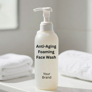 Nettoyant moussant anti-âge pour le visage avec formule stimulante du collagène pour la réduction des rides, le raffermissement et une peau éclatante et jeune, OEM ODM - Product Image 6