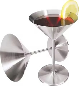 Copa de Vino Artística de Metal, Elegante Copa con Tallo para Beber, para el Hogar, Restaurante, Hotel, Fiesta, Boda, Exhibición de Vajilla - Product Image 4