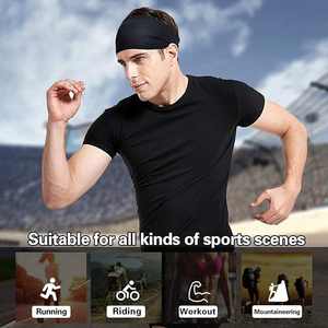 Bandeaux de sport personnalisés rafraîchissants anti-transpiration – Nouveautés très extensibles à enfiler pour homme et femme - Product Image 5