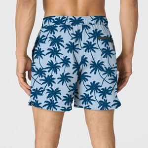 Pantalones Cortos de Playa Ligeros para Hombre, Tendencia 2025, Alta Calidad, Hechos a Medida, Elegantes, Sólidos, Casuales, Deportivos, Cómodos y de Secado Rápido - Product Image 2