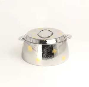 Commercial Hammered Stainless Steel Stockpot With Flat <b>Lid</b> Die Cast Side Handles Induction Ready Soup Cooking <b>Pot</b> - Product Image 4