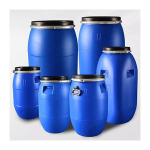 Bidones azules de 200L para productos químicos líquidos, agua industrial, aceites, proveedor mayorista a granel. - Product Image 5