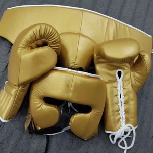 Guantes de Boxeo Profesionales de Diseño Personalizado, Cuero Vacuno Genuino de Alta Calidad, Logotipo Personalizado, Equipo de Entrenamiento de Boxeo, MMA y Muay Thai - Product Image 6