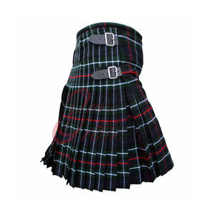 Kilt Escocés Formal de Tartán, Kilt Escocés de Tartán de Material Duradero, Kilt Escocés Tradicional de Tartán - Product Image 3