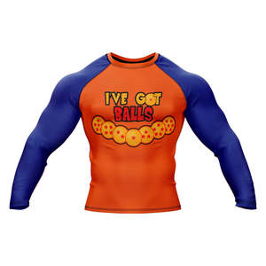 Rashguard Homme Personnalisable de Qualité Supérieure, Léger, Manches Longues, Col Rond Uni, Respirant, Séchage Rapide, Coupe Classique - Product Image 1