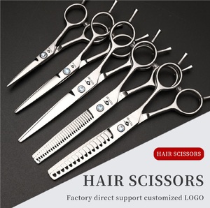 Maclura Fenice - Juego de Tijeras Profesionales de Acero Inoxidable de Alta Gama para Peluquería Canina, Incluye Tijeras Rectas, de Entresacar, Curvas y de Corte Grueso - Product Image 3