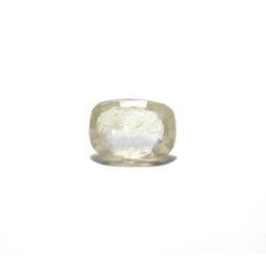 7.2 Carat Natural Yellow Sapphire IGI Certified Oval Cut Light 6mm Loose Gemstone for Fine Jewelry - Product Image 2