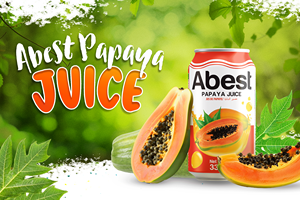 Boissons, boissons gazeuses, jus de papaye frais Abest en canettes de 330 ml avec saveur premium, ODM OEM au Vietnam - Product Image 3