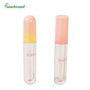 Tubes de brillant à lèvres personnalisés de 5,6 ml avec applicateur en plastique souple non absorbant, tête de brosse facile à nettoyer, tige transparente, emballage inclus - Product Image 6