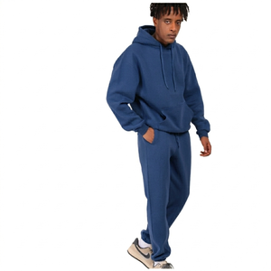 Sweat à capuche pour homme, coupe classique, en molleton de coton épais, streetwear, tissu chaud, logo personnalisé, fabricant OEM ODM - Product Image 1