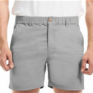 Bermudas de Algodón Súper Suaves para Hombre, Pantalones Cortos Chinos Personalizables de Cintura Media, Elásticos en 4 Direcciones, Impermeables, Estilo Casual - Product Image 3