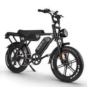 Bicicletas Eléctricas al por Mayor de 500W con Neumáticos Anchos, Batería de 48V 15Ah, Suspensión Completa de 20 Pulgadas, Híbridas, OEM, ODM, Marca Personalizada - Product Image 3