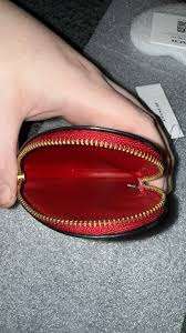 Handmade Genuine Leather Zipper Closure Mini Coin <b>Purse</b> Wallet Floral Embroidery Water Resistant Slim Design Unisex Credit Card - Product Image 4