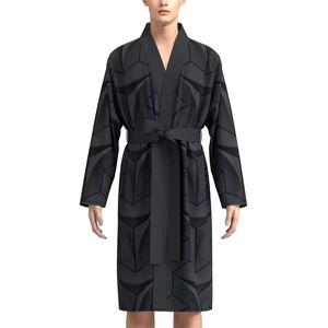 Peignoir décontracté pour homme en flanelle à séchage rapide, anti-boulochage, matière douce, durable, respirant, nouveau design, prix raisonnable - Product Image 1