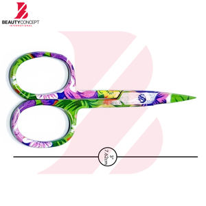 Ciseaux à cuticules imprimés avec un motif personnalisé, ciseaux à manucure multi-usages à motif floral pour kit de maquillage professionnel - Product Image 6