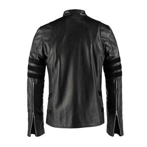 Chaqueta de hombre con logotipo personalizado de alta calidad 2024, chaquetas cálidas de lana para hombre, chaqueta de motocicleta a prueba de viento para exteriores para hombre - Product Image 2