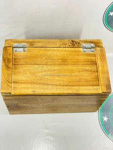 Wholesale Custom logo Pine Wood Box with Sliding Lid Small Wooden <b>Boxes</b> for <b>Weeding</b> Gifts From Falak World Export - Product Image 2