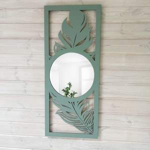 Handmade Wooden <b>Leaf</b> <b>Wall</b> Art Sign <b>Decor</b> - Product Image 5