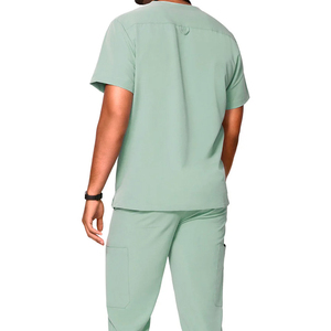 Tenues d'infirmières d'hôpital 2026 : Ensembles de blouses, jupes et uniformes en toile respirante à séchage rapide, unisexes, avec logo personnalisé - Product Image 4