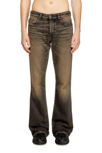 Jeans en denim pour homme 2026 de haute qualité, coupe évasée, délavage vintage, effet stonewash, respirant, style streetwear hip-hop, OEM ODM, en coton - Product Image 2