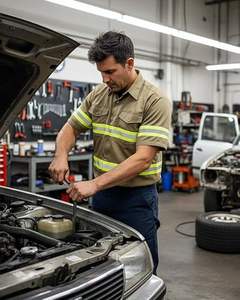 Chemises de travail à manches longues à boutons, haute visibilité, réfléchissantes, pour la construction - Product Image 2