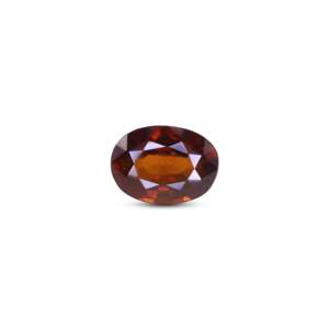 Luxury 7.2 Ct Natural Hessonite Gomed Loose Gemstone 7mm Calibrated Garnet for Fine Jewelry - Product Image 1